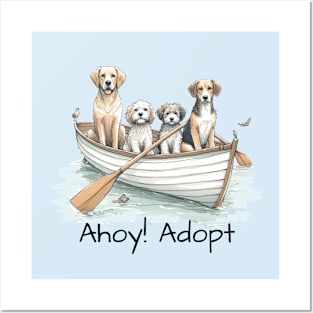 Ahoy! Adopt Posters and Art